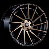 JNC051 Matte Black Machined Bronze Face JNC Wheels