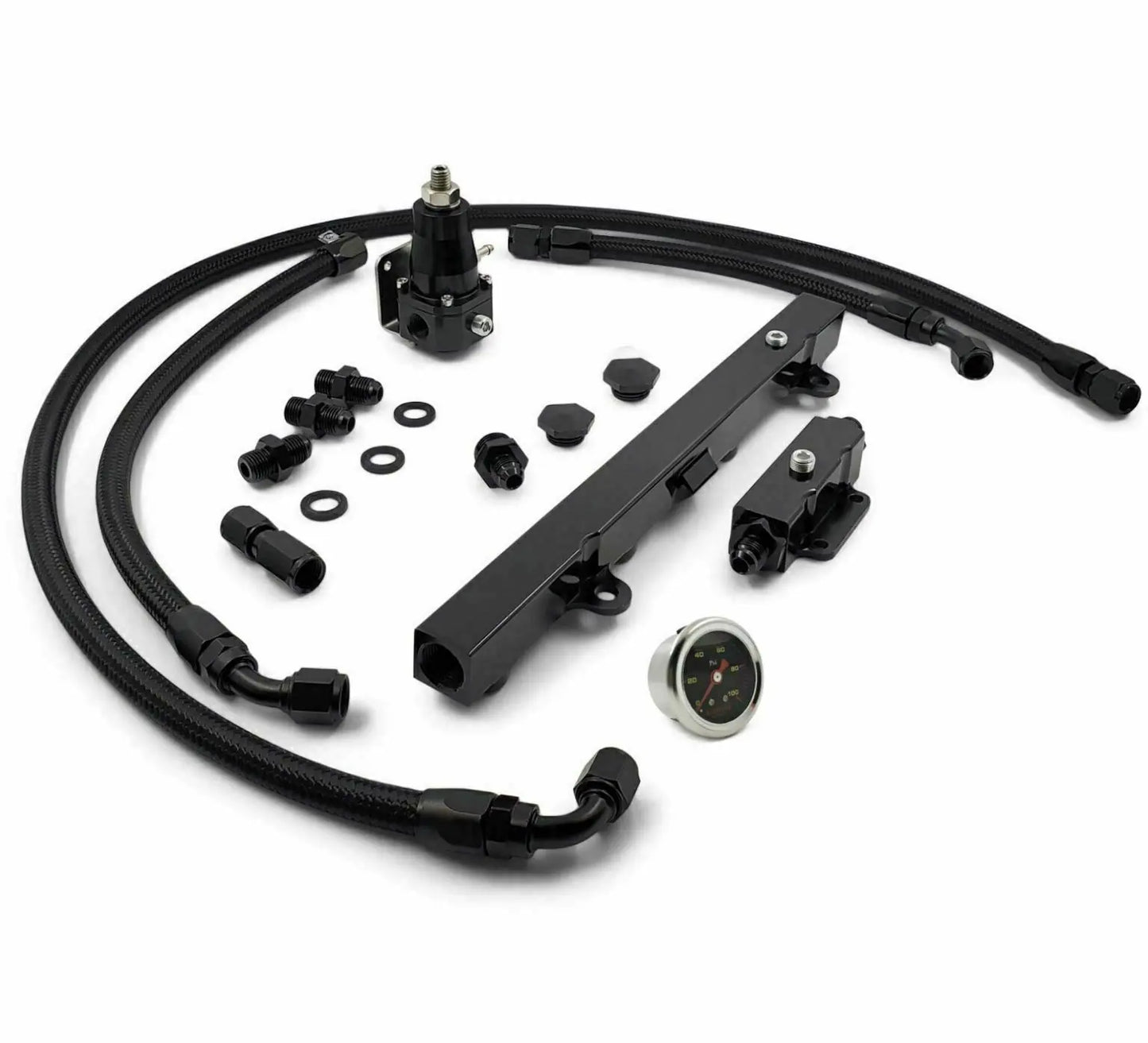 K Series K Swap Center Feed Fuel Line System K20 K24 DC2 EG EK Honda Acura AN6 JSR-DRP