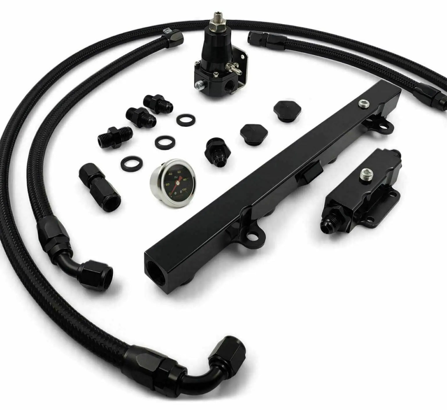 K Series K Swap Center Feed Fuel Line System K20 K24 DC2 EG EK Honda Acura AN6 JSR-DRP
