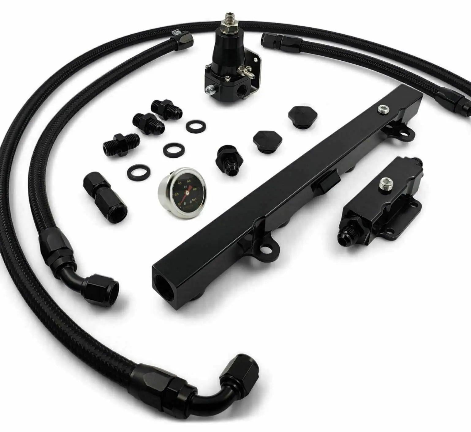 K Series K Swap Center Feed Fuel Line System K20 K24 DC2 EG EK Honda Acura AN6 JSR-DRP