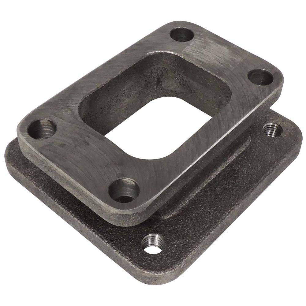 T3 for T4 cast iron flange turbocharger/turbo manifold adapter/conversion