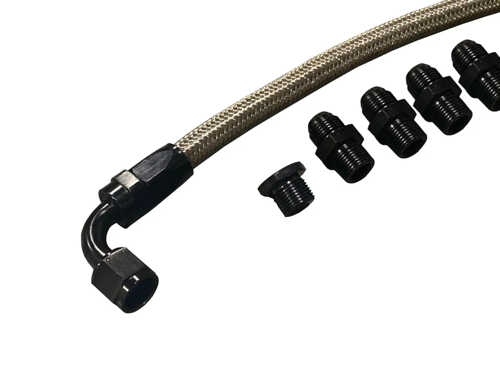 LS Crossover Fuel Line Kit LS1 LSX V8 Adapter Fittings 6AN