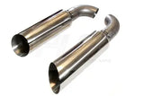 PLM 5" Dual Diesel Stack Kit with Slant Tips Universal Fit Chevy Ford Dodge Exhaust PLM