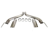 PLM Axle Back Exhaust For Chevy Camaro V8 2016 - 2017 Stainless Steel PLM