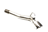 PLM Axle Back Exhaust Muffler Delete V2 - Chevy Camaro V8 2010 - 2015 Stainless Steel PLM