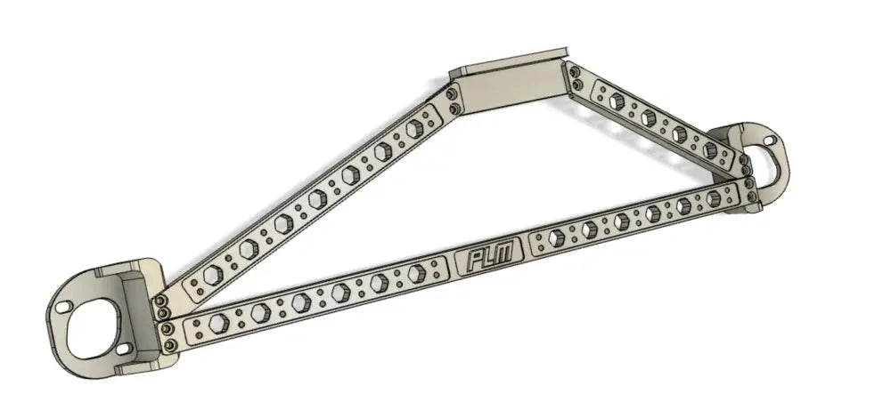 PLM Billet Modular 3 Point Front Strut Tower Bar Honda Accord CB7 PLM