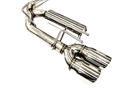 PLM Camry XSE V6 3.5L Cat-Back Exhaust 2018-2022 - Quad Tips PLM