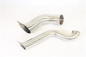 PLM Power Driven D-Series Hood Exit Up-pipe & Dump Tube for Top Mount Turbo Manifold PLM