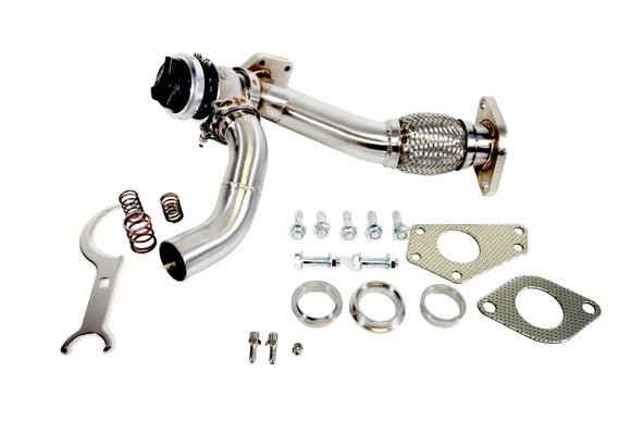 PLM Power Driven Subaru 3-Bolt EWG Up Pipe with Turbosmart WG40 Gen V Wastegate PLM