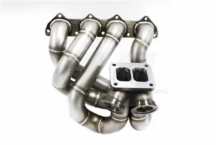 PLM Power Driven T4 Top Mount Turbo Manifold with Dual Wastegates B-Series B16 B18 B20 PLM