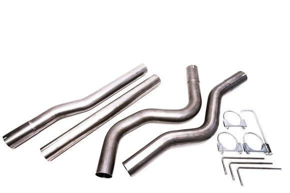 PLM Stainless Steel Cat-Back Exhaust Piping Kit 3