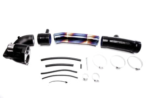 PLM Turbo Inlet Pipe Kit Stainless Burnt Blue - 2016+ FC Civic 1.5T PLM