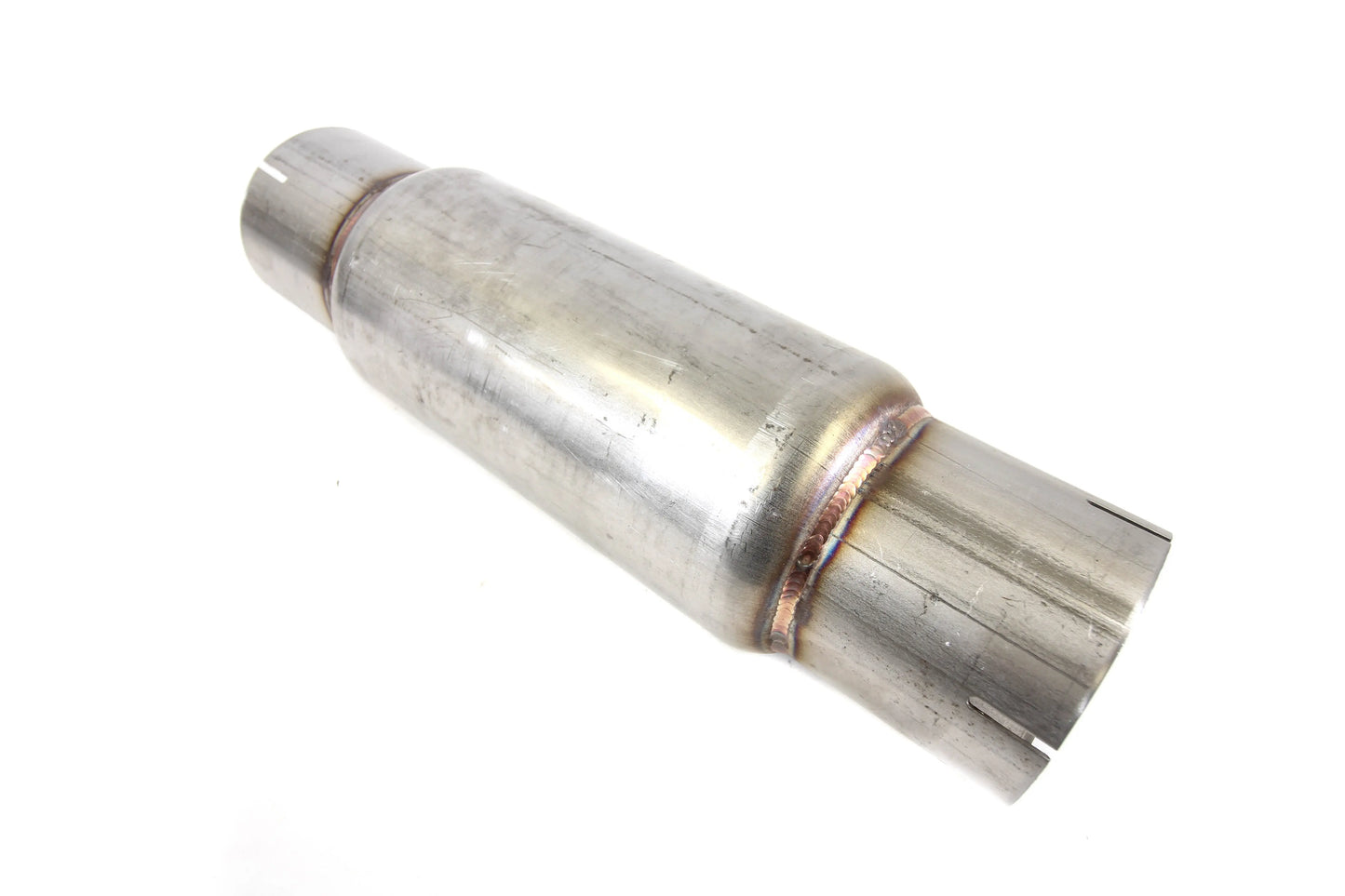 PLM Twister Race Diesel 4" Muffler Resonator - Stainless Steel PLM