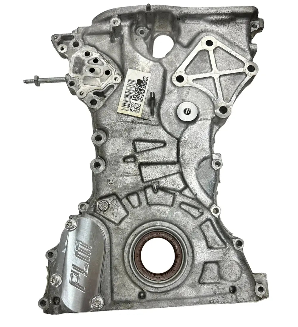 Precision Works Billet Timing Chain Tensioner Cover Plate K20C K20C1 K20C4 PLM