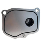 Precision Works Timing Chain Tensioner Cover Plate AN10 90 Degree Swivel Honda K-Series PLM