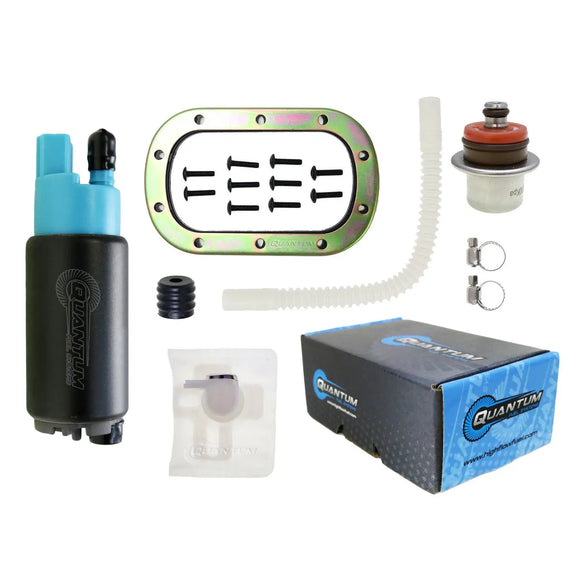 QFS EFI Fuel Pump w/ Pressure Regulator & Tank Seal, HFP-382-CA2 QFS