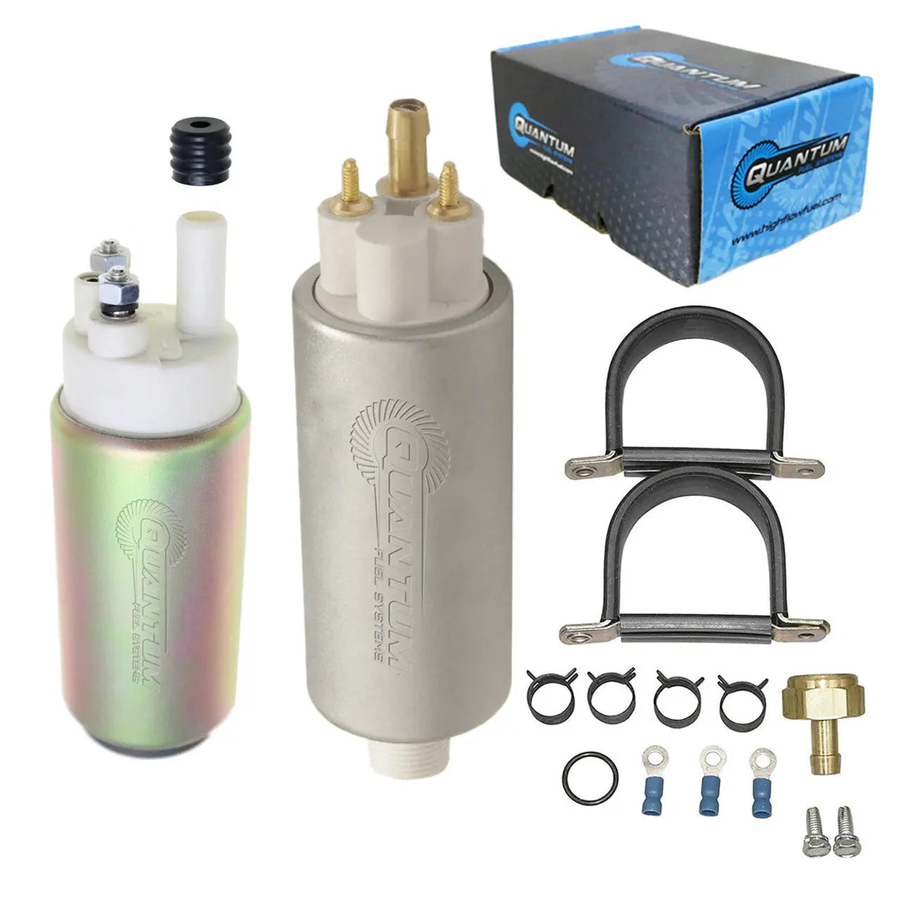 QFS [1] HFP-609 + [1] HFP-384-NS EFI Dual Fuel Pumps, HFP-CPN2 QFS