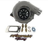 Billet Wheel 6255G Dual Ball Bearing Turbocharger Turbo HP Rating 900 T3 .82 A/R JSR-DRP
