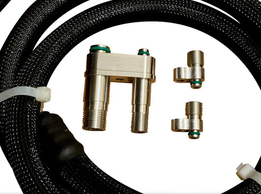 RSX Type S R DC5 EP3 Heavy Duty AC Line Tuck Kit For Acura 02-06 500PSI K20 K24 JSR-DRP