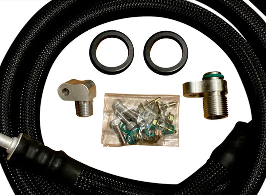 RSX Type S R DC5 EP3 Heavy Duty AC Line Tuck Kit For Acura 02-06 500PSI K20 K24 JSR-DRP