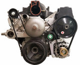LS1 Camaro Alternator Bracket Low Mount F Body Alternator Bracket W/ Rear Brace JSR-DRP