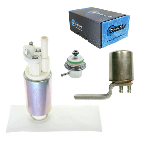 QFS OEM Replacement In-Tank EFI Fuel Pump w/ Regulator, Fuel Filter, Strainer, HFP-361HD-RF QFS