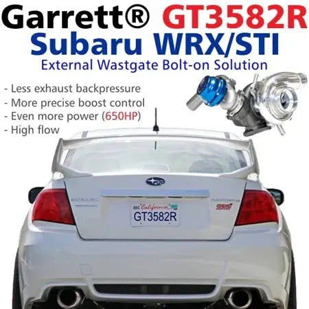 Garrett GT35R Subaru WRX / STI Bolt-on Stock Location Turbo Kit PLM