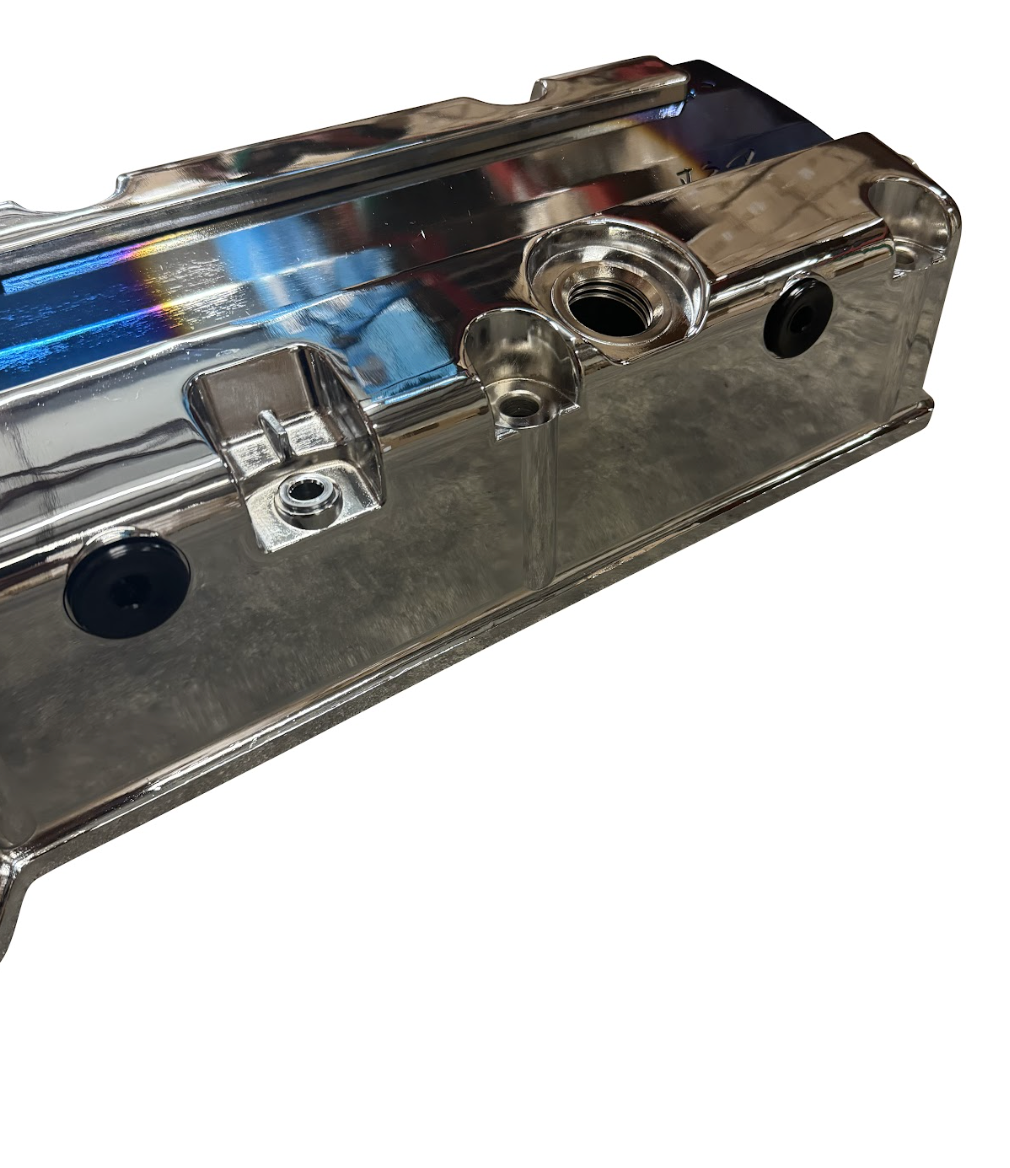 Cast Aluminum K Series Vented Valve Cover Baffle K20 K24 AN10 For