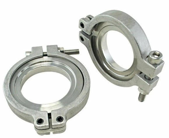 For TiAL 44mm Wastegate V Band Clamp Set Kit W/ Screws Nuts and Seals MV-R MV-S JSR-DRP