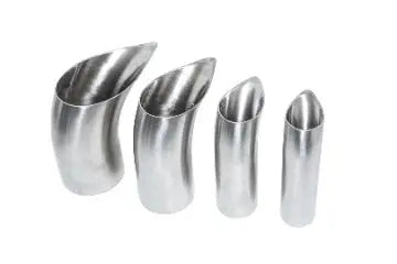 Stainless Tear Drop Exhaust Tip Carrot Top Tuning