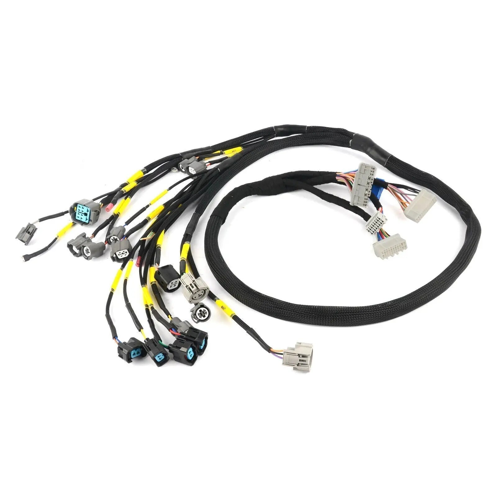 D & B-Series OBD2 Engine Tucked Engine Harness Kit w/ Subharness | 92-93 GSR Integra Carrot Top Tuning