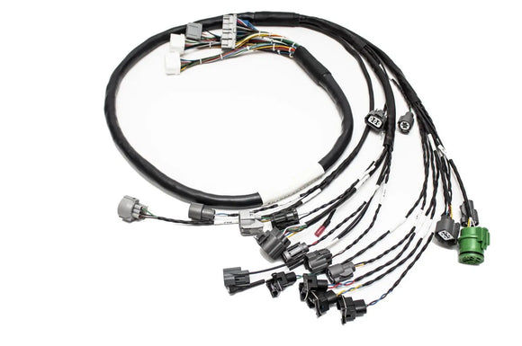 Milspec D & B-Series OBD1 Tucked Engine Harness Kit w/ Subharness | 92-96 Prelude Carrot Top Tuning