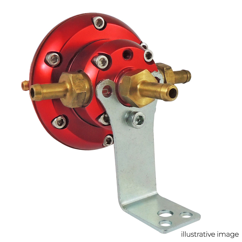 10-100 PSI Billet adjustable FMU - Red - PRE SALE