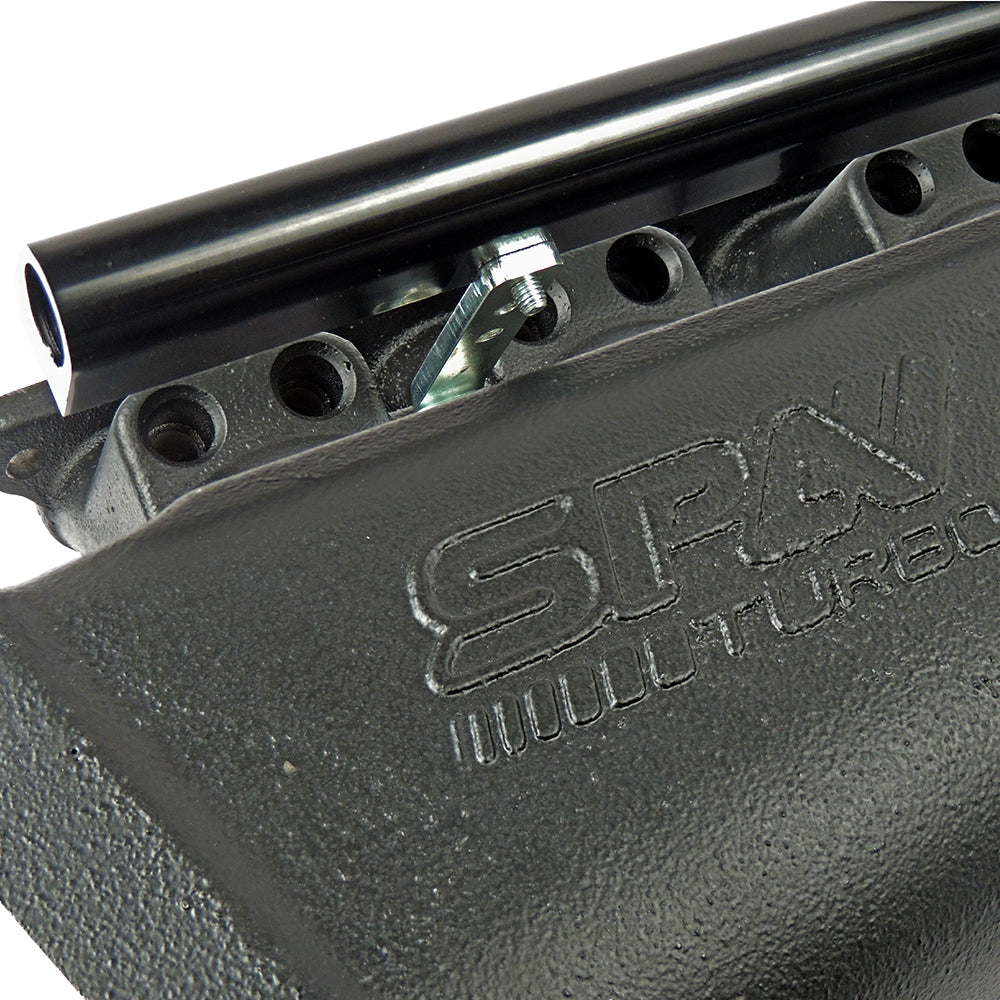 93-02 Supra 2JZ GTE intake manifold - 12 Injectors - Black