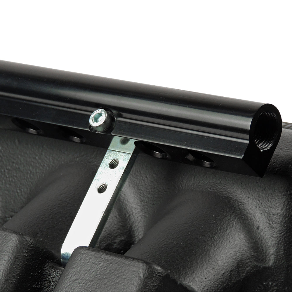 93-02 Supra 2JZ GTE intake manifold - 12 Injectors - Black