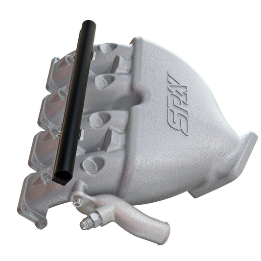 Cast Aluminum Intake Manifold for longitudinal VW/AUDI 1.8T with 4 injectors Fuel Rail Kit (without throttle bolt holes)