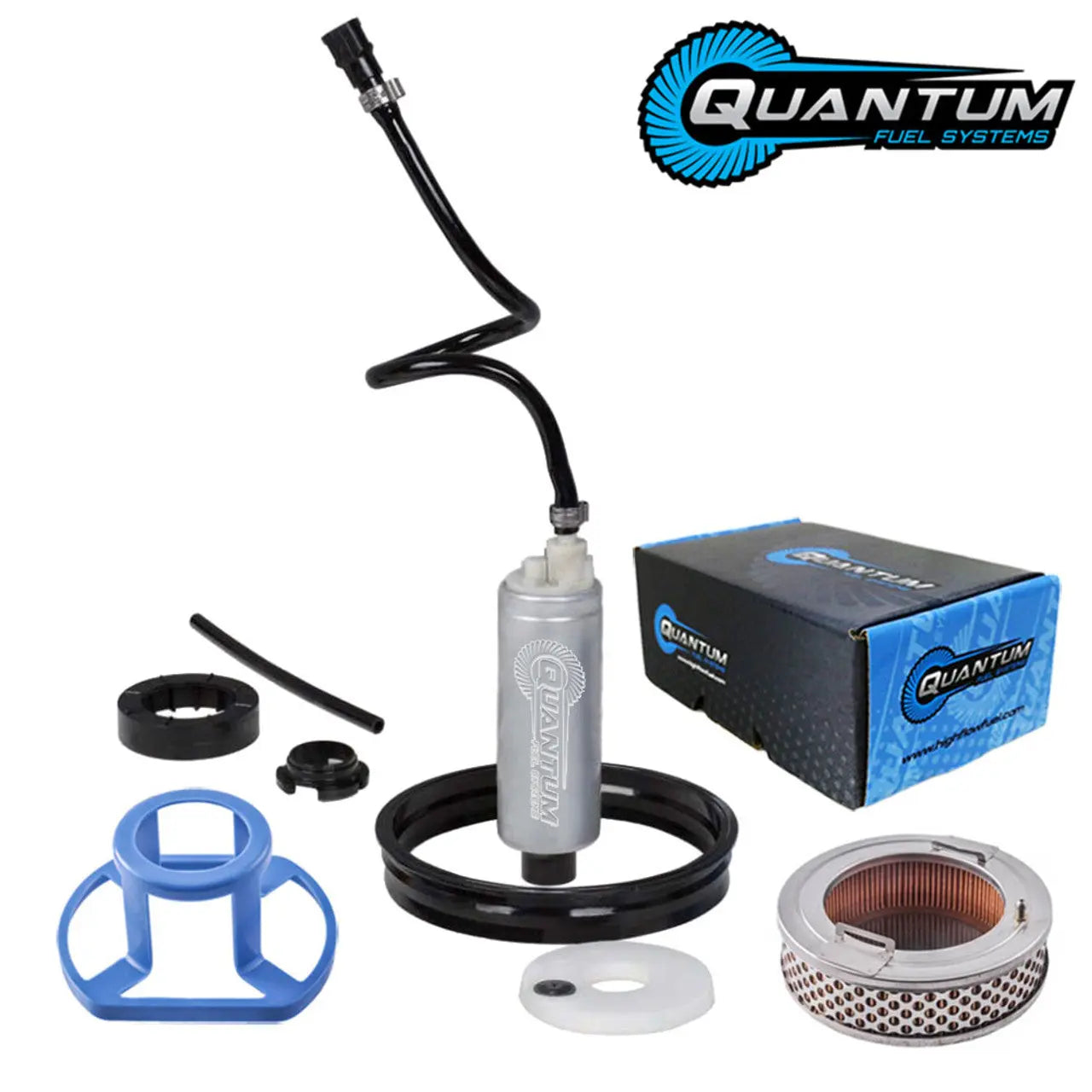 QFS In-Tank EFI Fuel Pump w/ Tank Seal & Filter, HFP-378-F QFS