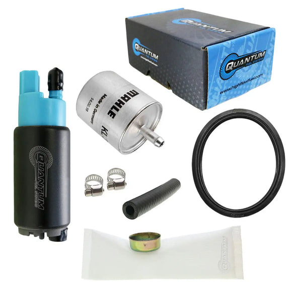 QFS OEM Replacement In-Tank EFI Fuel Pump w/ Tank Seal, Genuine Mahle Filter, Strainer, HFP-382-BT3F2 QFS