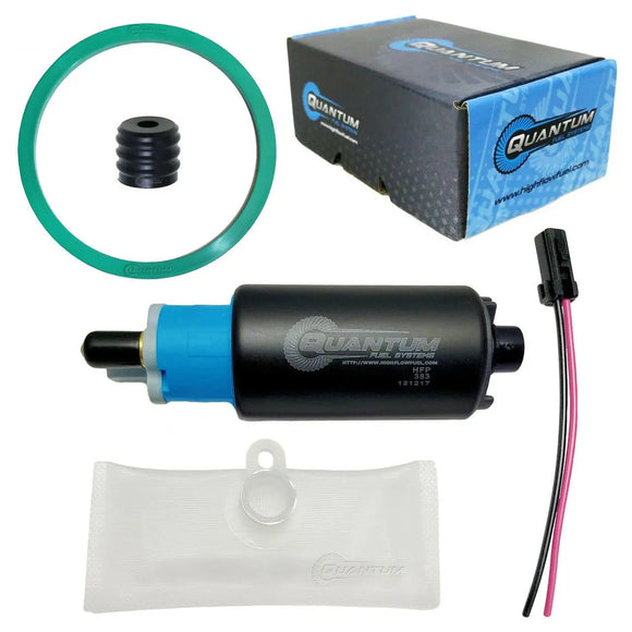 QFS OEM Replacement In-Tank EFI Fuel Pump w/ Tank Seal, Strainer, HFP-383-T QFS