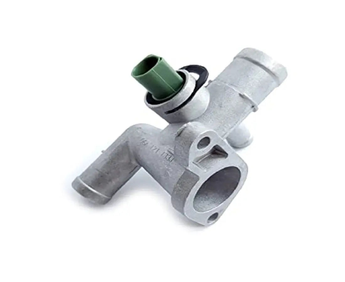 VW MK4 Golf Jetta GLI GTI TT 1.8T Cast Aluminum Coolant Flange W/ Temper Sensor JSR-DRP