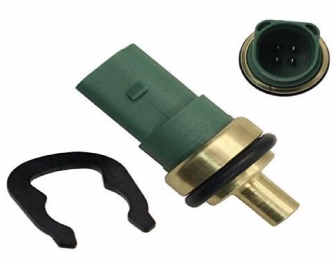 VW MK4 Golf Jetta GLI GTI TT 1.8T Cast Aluminum Coolant Flange W/ Temper Sensor JSR-DRP