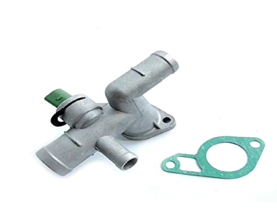 VW MK4 Golf Jetta GLI GTI TT 1.8T Cast Aluminum Coolant Flange W/ Temper Sensor JSR-DRP