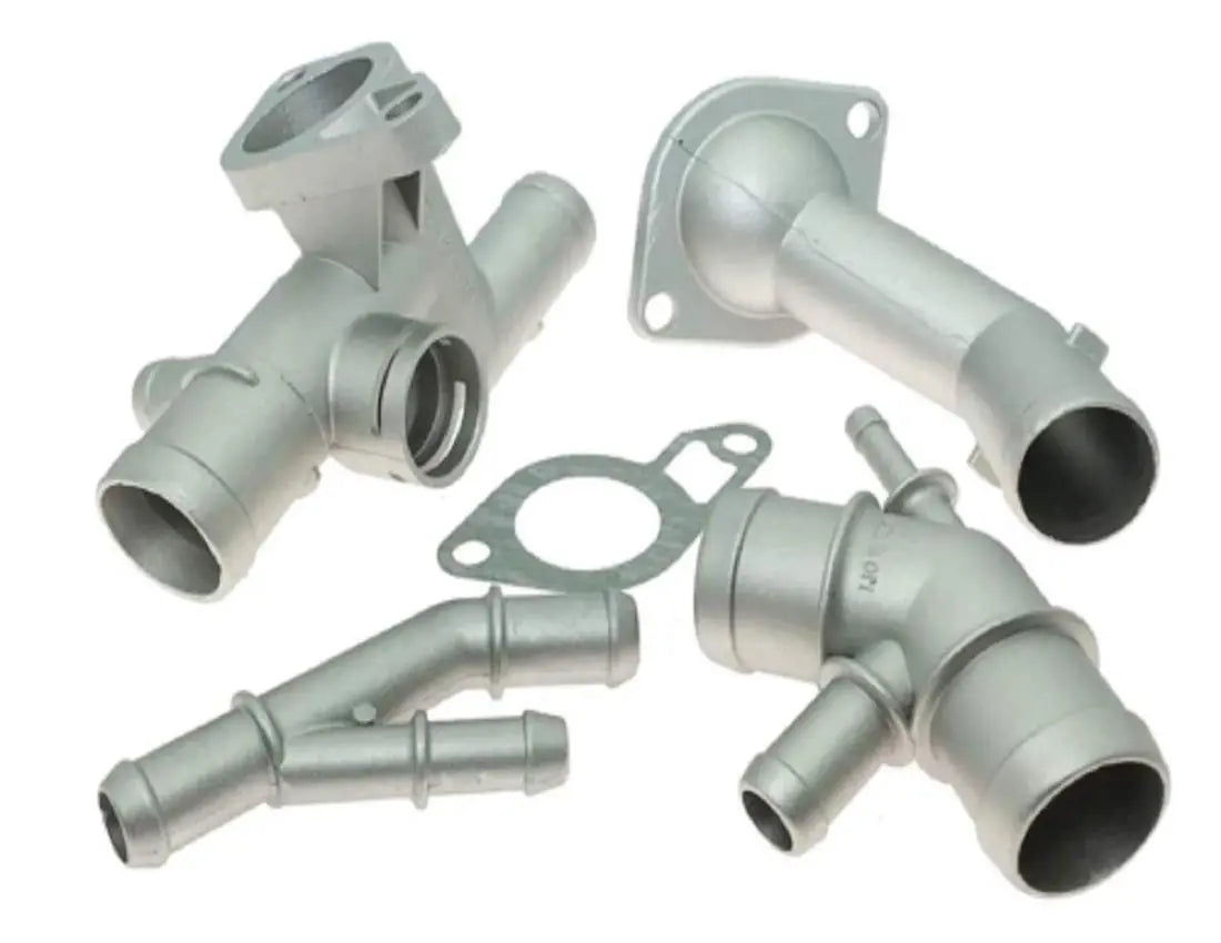 VW MK4 Golf Jetta GLI GTI TT 1.8T Cast Aluminum Coolant Flange W/ Temper Sensor JSR-DRP