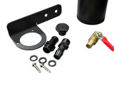 Universal Performance Oil Catch Can -8AN Mounting Bracket Kit Filter Turbo USA JSR-DRP