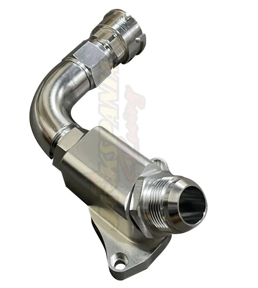 Upper Coolant Housing Filler Neck B16 B18C5 16AN Fitting Type R Civic DC2 Si CRX JSR-DRP