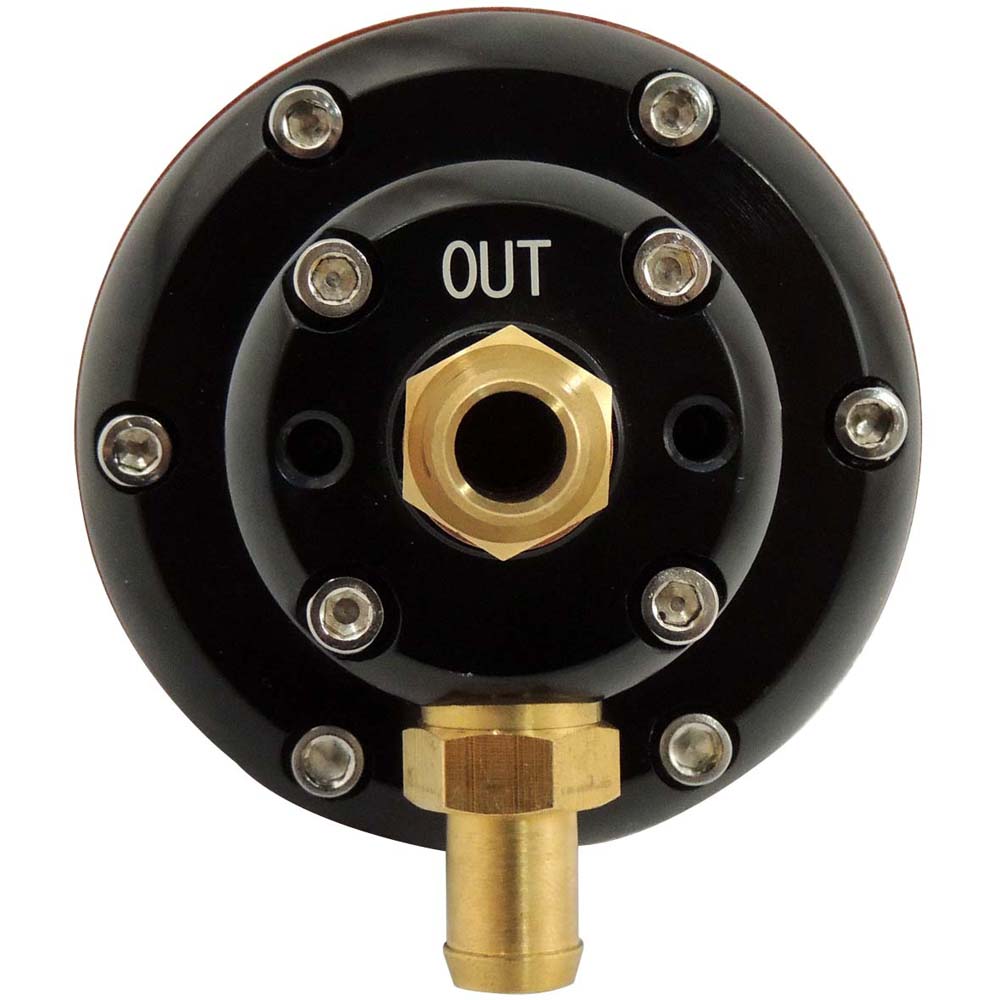 10-100 PSI Billet adjustable FMU - Black