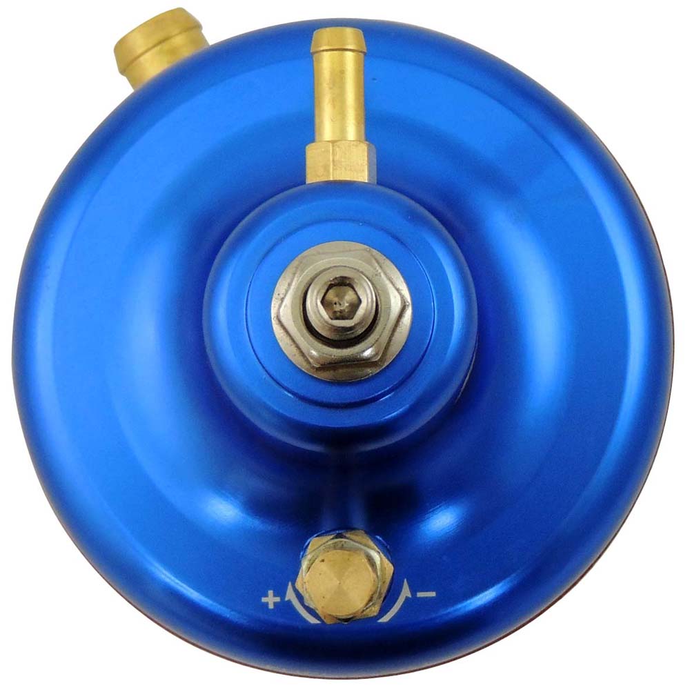 10-100 PSI Billet adjustable FMU - Blue