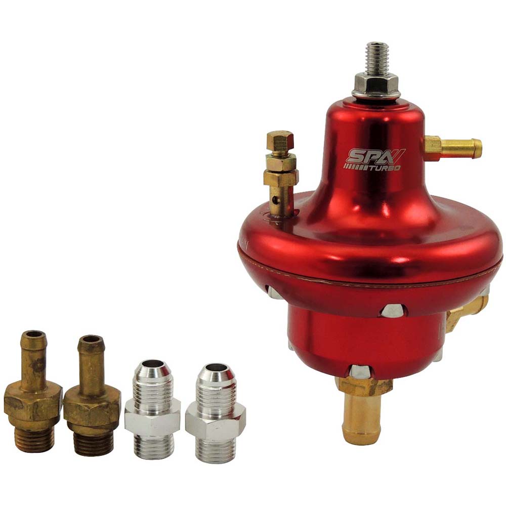 10-100 PSI Billet adjustable FMU - Red - PRE SALE