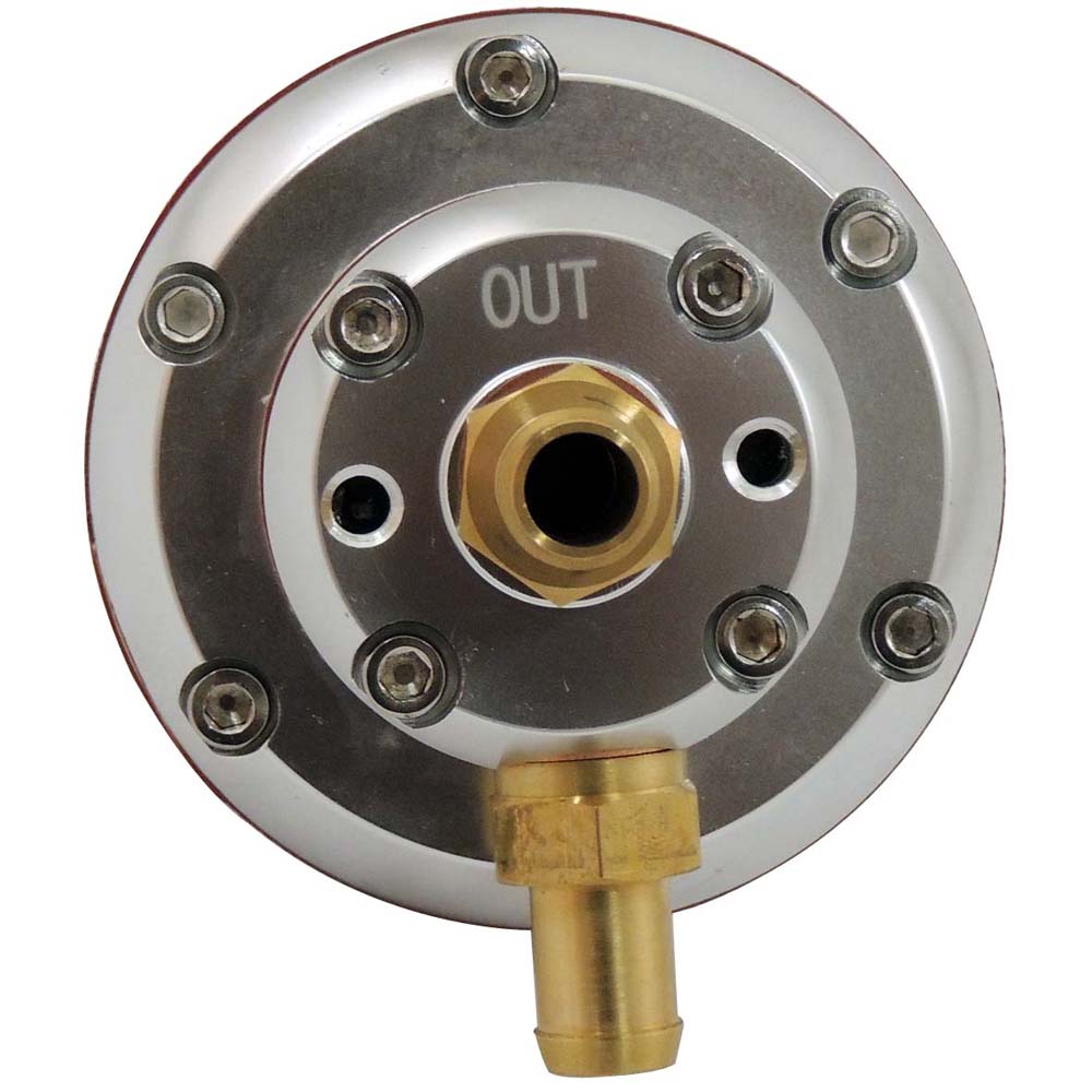 10-100 PSI Billet adjustable FMU - Silver - PRE SALE