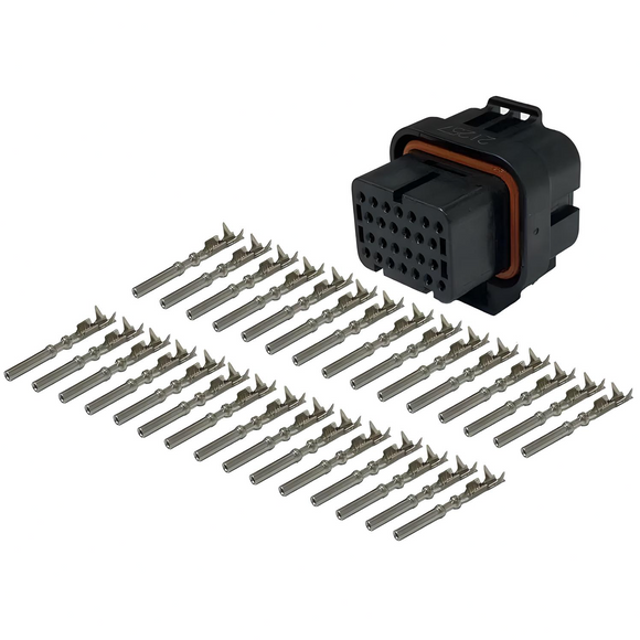 26-Way Connector Kit for MoTeC PDM15, PDM30 Connector B (24-20 AWG)